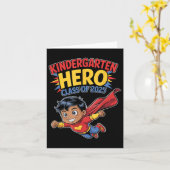 Schattigee kleuterschool Afstuderen CL van 2025 Af Kaart (Gele Bloem)