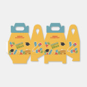 Schattigee Kleuterschool Graduation Party Bedankdoosjes (Uitgevouwen)