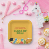 Schattigee Kleuterschool Graduation Party Papieren Bordje (Feest)