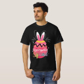 Schattigee kleuterschool Squad Easter Bunny Egg De T-shirt (Voorkant volledig)