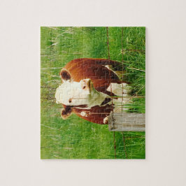 Schattigee knuffel Koe Vriend 4Jeremy Legpuzzel