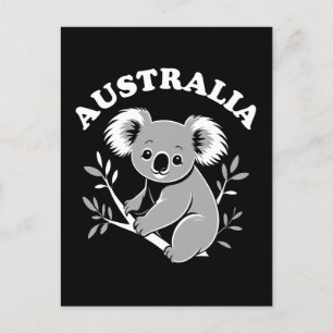 Schattigee Koala - Australië Briefkaart