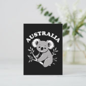 Schattigee Koala - Australië Briefkaart (Staand voorkant)