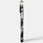 Schattigee Koala Beer Illustratie op getextureerd Case-Mate iPhone Case (Achterkant / Links)