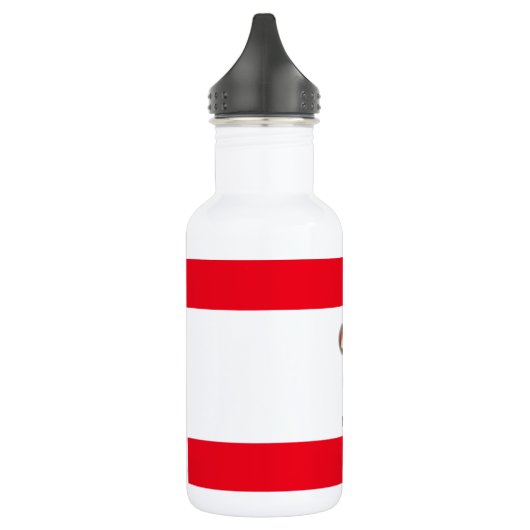 Schattigee Koala Beer Nurse met rode stethoscoop Waterfles (Links)