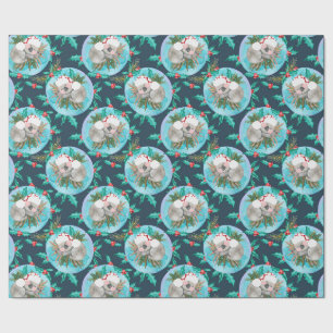 Schattigee Koala Christmas Dreamtime Blue Cadeaupapier