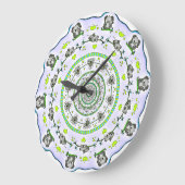 SCHATTIGEE KOALA DESIGN WANDKLOK (Hoek)