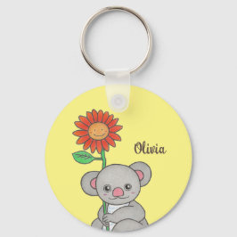 Schattigee Koala Dierennaam Sleutelhanger
