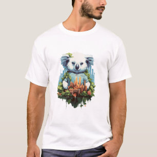 Schattigee Koala Dierenschoonheid Natuur Wildlife T-shirt