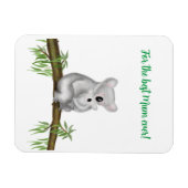 Schattigee koala en baby Best Mum Ever magneet (Horizontaal)