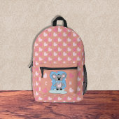 Schattigee Koala en Pink Hearts Kind School Rugzak