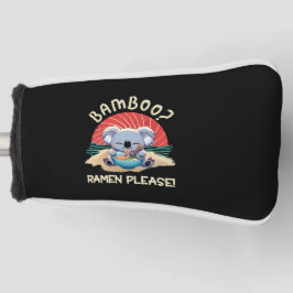 Schattigee Koala eten Ramen  Sunshine Golfheadcover