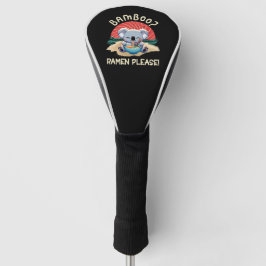 Schattigee Koala eten Ramen  Sunshine Golfheadcover