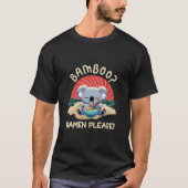 Schattigee Koala eten Ramen  Sunshine T-shirt (Voorkant)