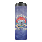 Schattigee Koala eten Ramen Sunshine Thermosbeker (Voorkant)