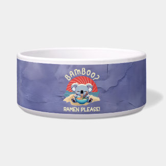 Schattigee Koala eten Ramen Sunshine Voerbakje