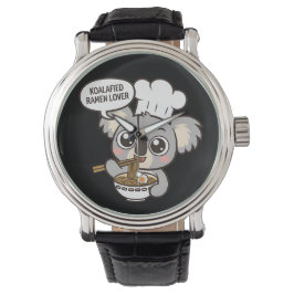 Schattigee Koala genieten van Ramen Horloge