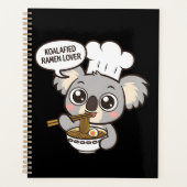 Schattigee Koala genieten van Ramen Planner (Voorkant)