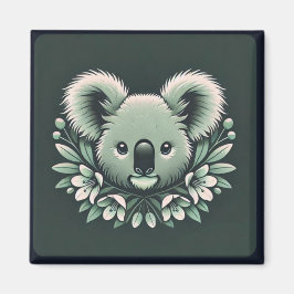 Schattigee koala-gezichtsmagneet magneet