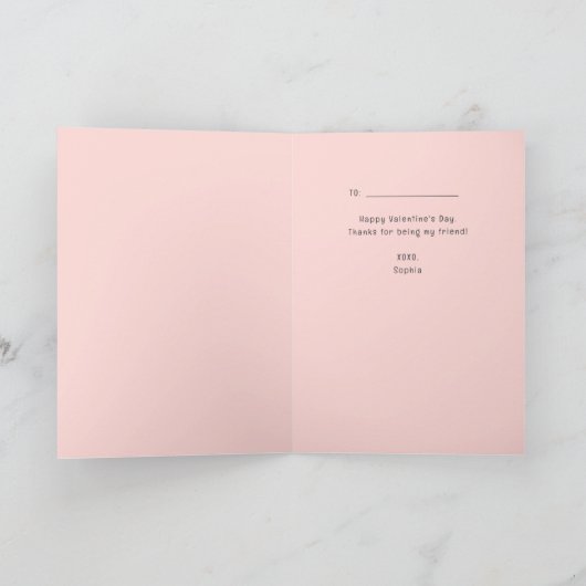 Schattigee Koala Kind's Classroom Valentijnsdag Feestdagen Kaart (Binnen)