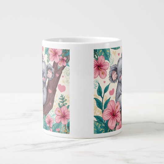 Schattigee Koala Love Mok - Romantische Koala's me (Voorkant)