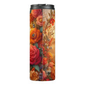 Schattigee Koala met een Roos Thermosbeker (Achterkant)