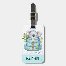 Schattigee Koala Reiziger Gepersonaliseerd Kinder 