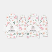 Schattigee Koala Roze Bloemen Meisje Verjaardag Fa Bedankdoosjes (Uitgevouwen)