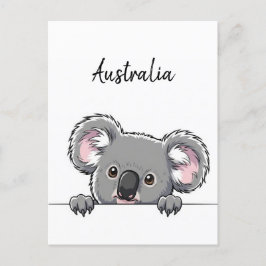 Schattigee Koala Travel Briefkaart