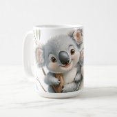 Schattigee koala's, Australische natuurliefhebbers Koffiemok (Voorkant links)