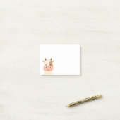 Schattigee Koe Boerderij Dierengezicht Post-it® Notes (Op bureau)