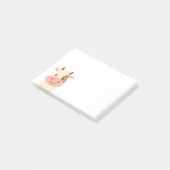 Schattigee Koe Boerderij Dierengezicht Post-it® Notes (Schuin)