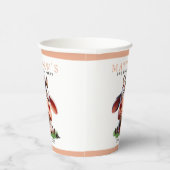 Schattigee Koe boerderijdieren 2e verjaardagsfeest Papieren Bekers (Rechts)