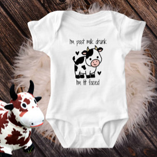 Schattigee Koe Cartoon Baby Romper