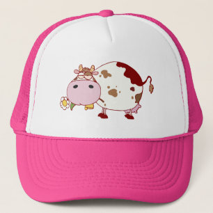 Schattigee Koe Design Boerderij Leven Rundvee Lief Trucker Pet