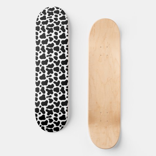 Schattigee Koe Dierenprint Persoonlijk Skateboard (Voorkant)