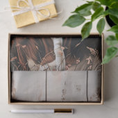 Schattigee Koe Het dragen van een Flower Crown Dec Tissuepapier (Geschenk)