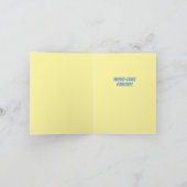 Schattigee Koe Illustratie Mooo-chas Gracias Dank  Kaart (Binnen)