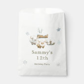 Schattigee Koe in het wintergebied Bedankzakje (Voorkant)