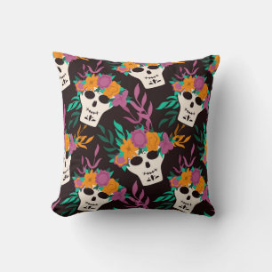 Schattigee Koe:  kinderachtig patroon Kussen