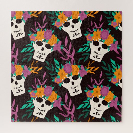 Schattigee Koe: kinderachtig patroon Legpuzzel (Verticaal)