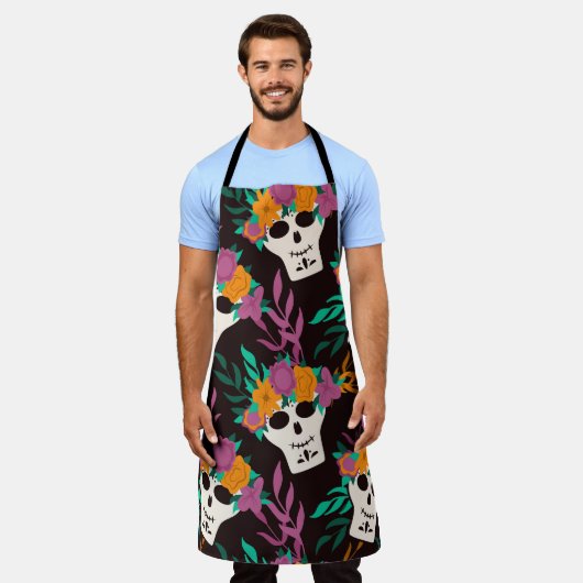 Schattigee Koe:  kinderachtig patroon Schort (Gedragen)