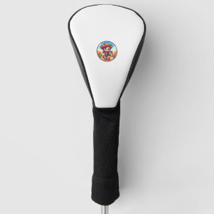 Schattigee Koe Meisje Paardrijden Cowgirl Sunset R Golfheadcover
