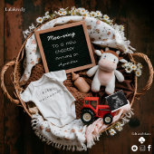 Schattigee koe Rustic Boerderij zwangerschapsaanko Feestdagenkaart