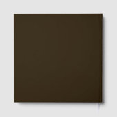 Schattigee koe Rustiek Boerderij Baby fotoboek aan Gastenboek (Achterkant)