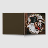 Schattigee koe Rustiek Boerderij Baby fotoboek aan Gastenboek (Volledig)