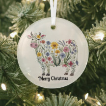 Schattigee Koe, Waterverf Wildflowers, Land, Bloem