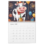 Schattigee Koeien Kalender (Jan 2027)
