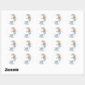 Schattigee koele Cartoon geit Sticker (Vel)