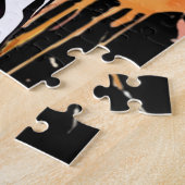 Schattigee Koele Giraffe met Zonnebril Legpuzzel (Zijkant)